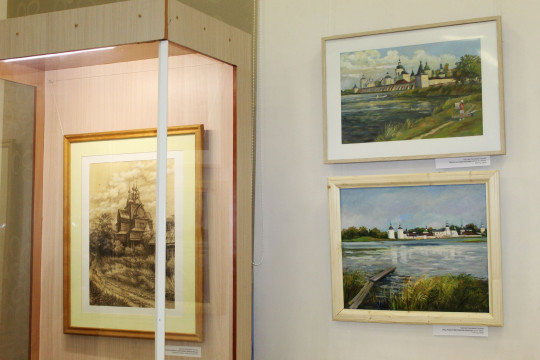 Выставка «Русь называют святою» открылась в Белозерске